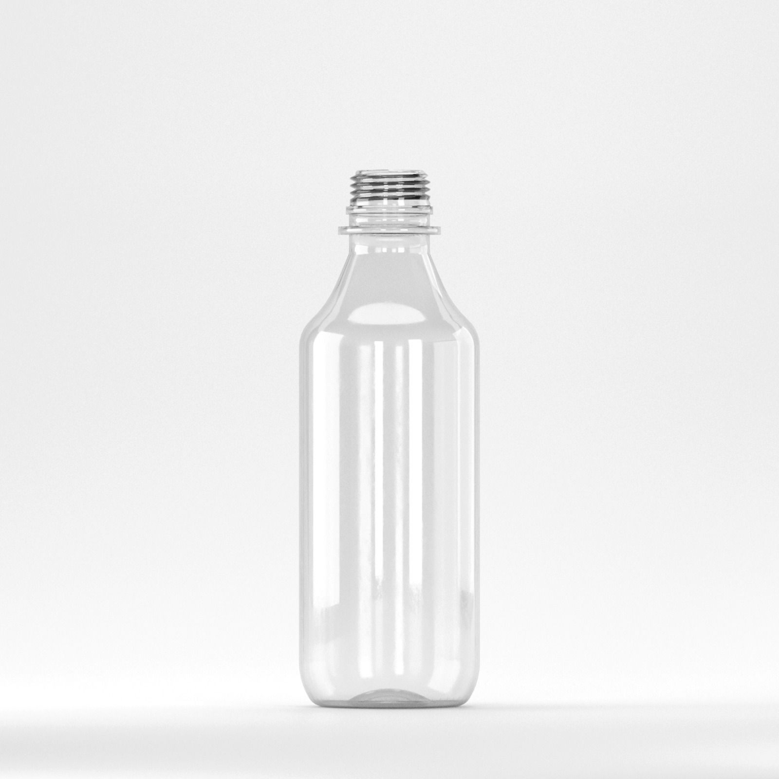 Flacon PET 300ml, Transparent - Filet 28mm – Standard PCO 1810 (fără capac)