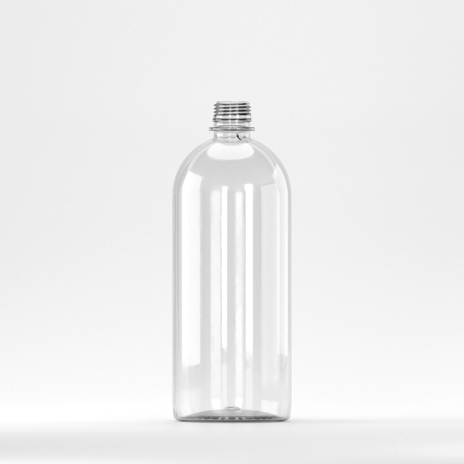 Flacon PET 800ml, Transparent - Filet 28mm – Standard PCO 1810 (fără capac)
